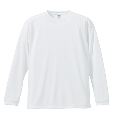 United Athle 4.7oz ドライシルキータッチ長袖Tシャツ | オリジナル